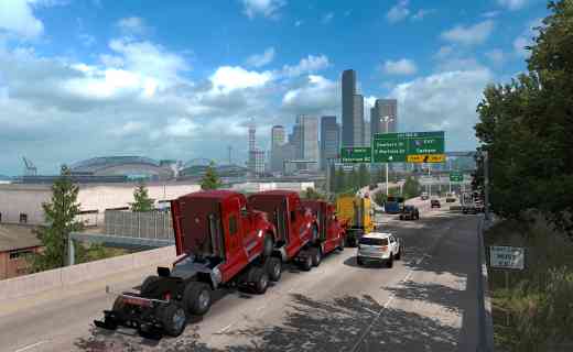 American Truck Simulator Washington Download For PC
