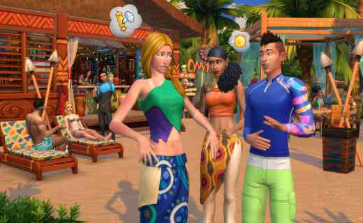 Download The Sims 4 Island Living Highly Compressed